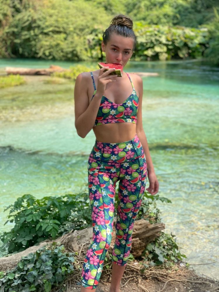 Leggings Ubud - Kiwi ♻︎