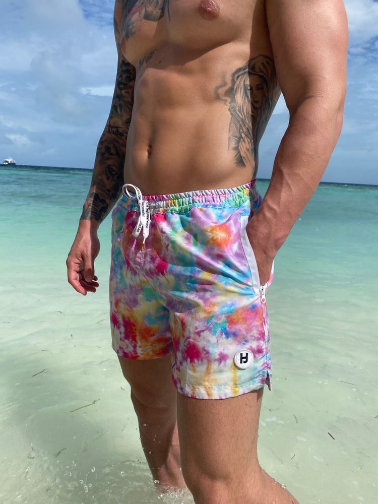 Shorts tie dye