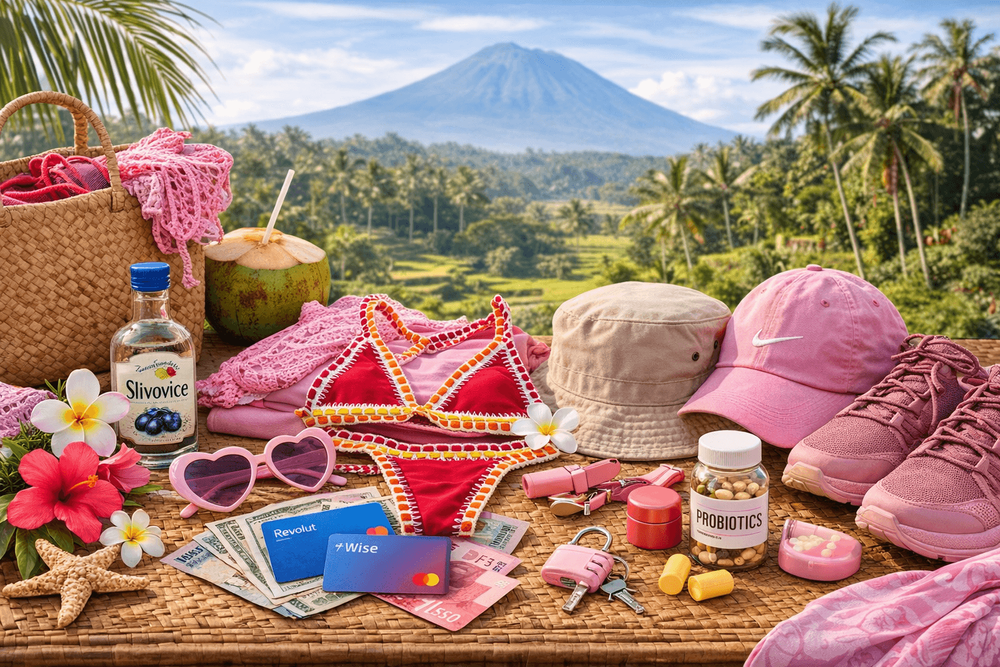 Co si vzít s sebou na Bali?