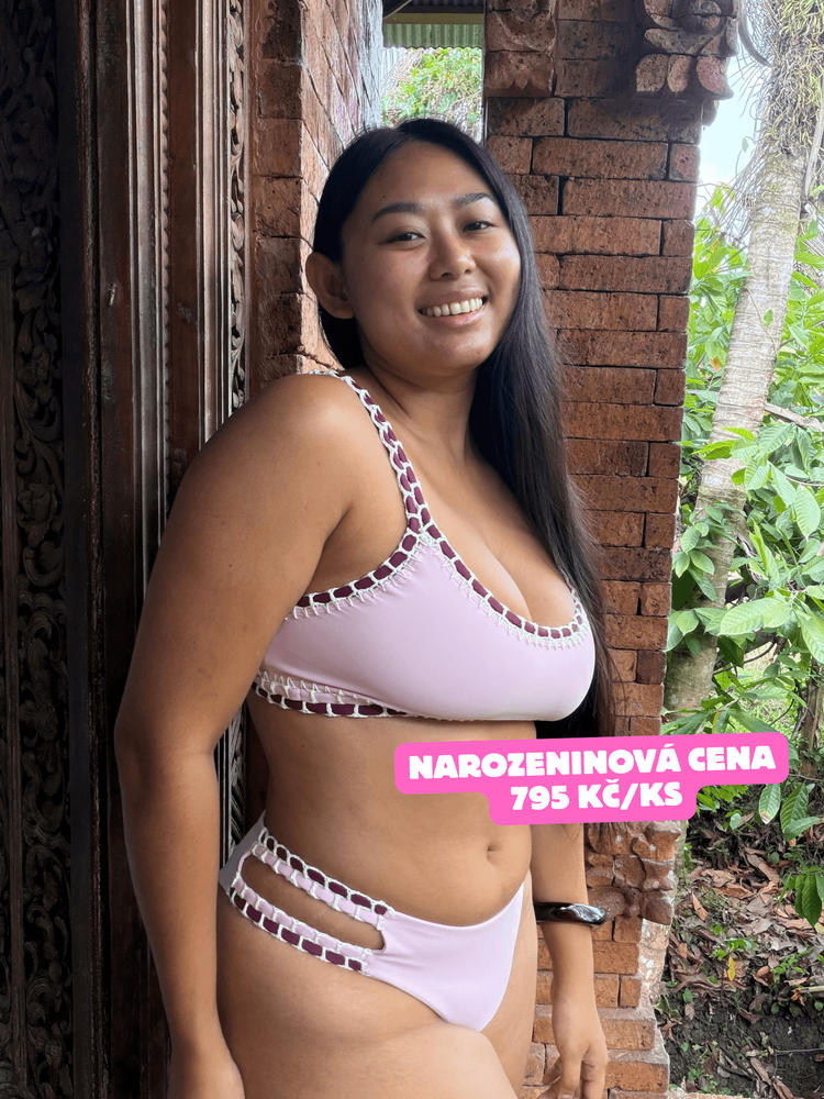 New crochet bikini bottom - Barre Rose